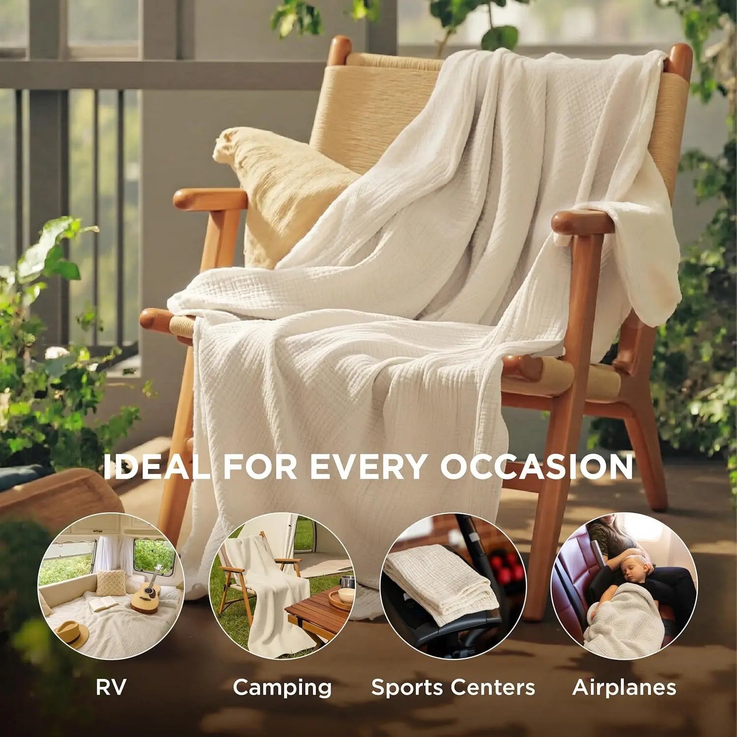 The Essential Muslin Blanket