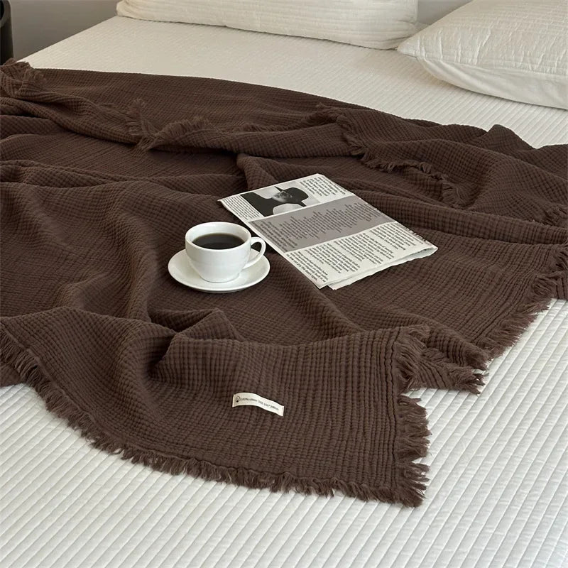 Luxury Cotton Muslin Blanket