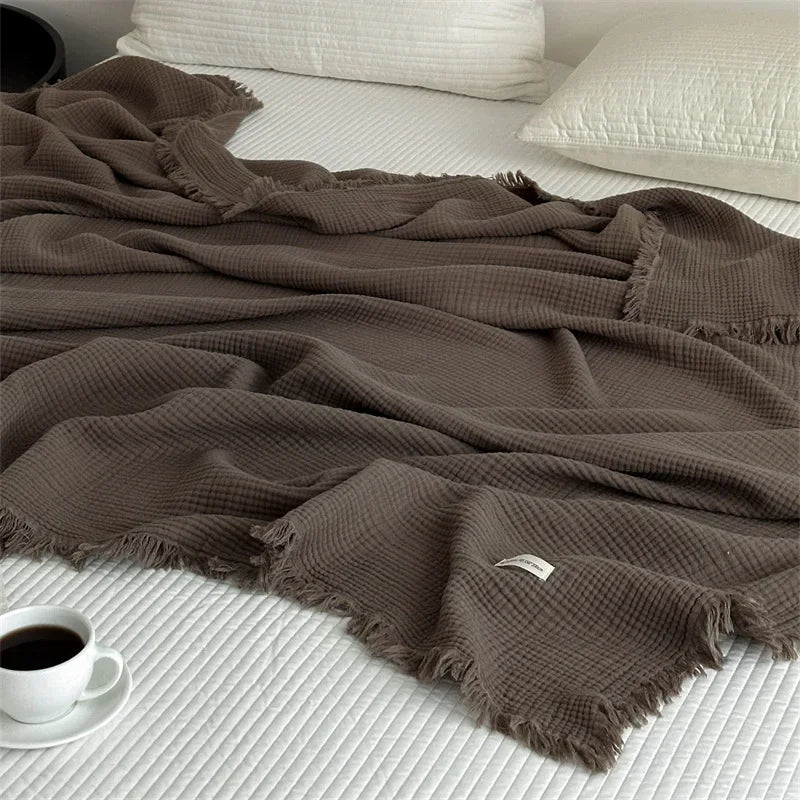 Luxury Cotton Muslin Blanket