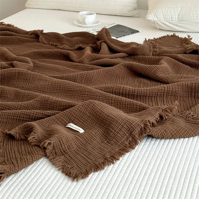 Luxury Cotton Muslin Blanket