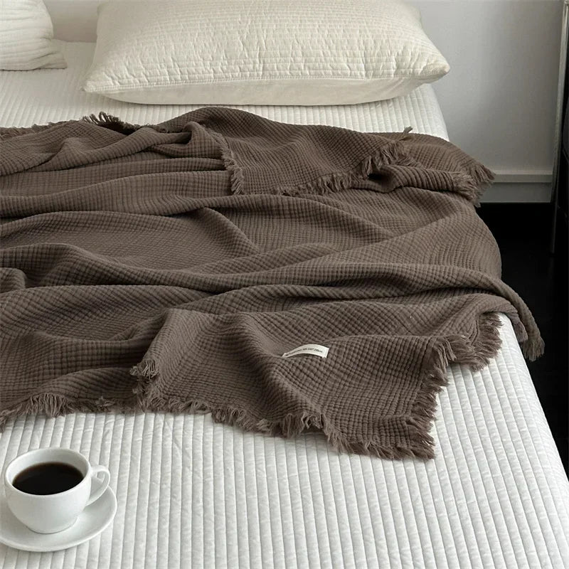 Luxury Cotton Muslin Blanket