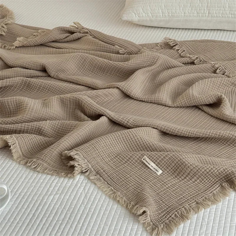 Luxury Cotton Muslin Blanket